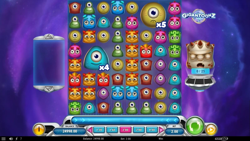 Gigantoonz slot theme